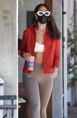 EIZA GONZALEZ Out for Coffee in West Hollywood 06/01/2021