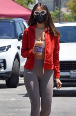 EIZA GONZALEZ Out for Coffee in West Hollywood 06/01/2021