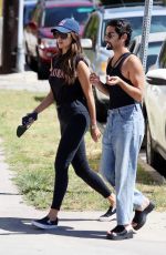 EIZA GONZALEZ Out for Lunch with Friends in Los Angeles 06/25/2021