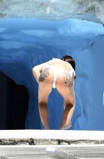 ELETTRA LAMBORGHINI and LUDOVICA PAGANI on Vacation in Mykonos 06/15/2021
