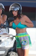 ELETTRA LAMBORGINI in Bikini at a Beach in Mykonos 06/18/2021