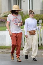 ELIZABETH OLSEN and Robbie Arnett Out in Studio City 06/02/2021