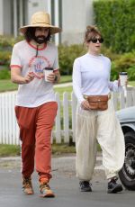ELIZABETH OLSEN and Robbie Arnett Out in Studio City 06/02/2021