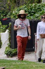 ELIZABETH OLSEN and Robbie Arnett Out in Studio City 06/02/2021