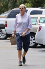 ELLEN DEGENERES Out for Sandwich in Montecito 06/21/2021