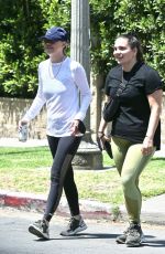 ELLEN POMPEO Out Hiking at Griffith Park in Los Feliz 06/04/2021