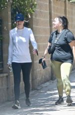 ELLEN POMPEO Out Hiking at Griffith Park in Los Feliz 06/04/2021