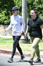 ELLEN POMPEO Out Hiking at Griffith Park in Los Feliz 06/04/2021