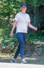 ELLEN POMPEO Out Hiking in Griffith Park in Los Angeles 06/15/2021