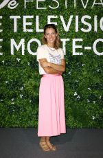 ELODIE VARLET at Plus Belle La Vie Photocall at 2021 Monte Carlo Festival 06/19/2021