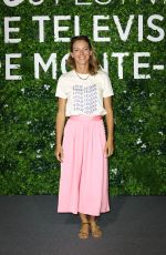 ELODIE VARLET at Plus Belle La Vie Photocall at 2021 Monte Carlo Festival 06/19/2021