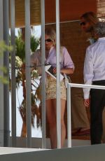 ELSA HOSK at a Private Tour of Kaufmann House on Memorial Day in Palm Springs 05/31/2021