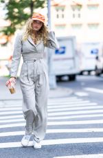 ELSA HOSK Out and About in New York 06/21/2021