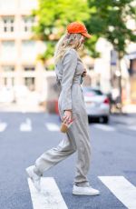 ELSA HOSK Out and About in New York 06/21/2021