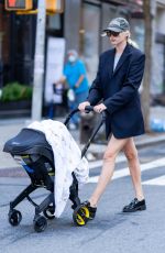 ELSA HOSK Out and About in New York 06/23/2021