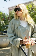 ELSA HOSK Out with Her Baby in Pasadena 06/06/2021