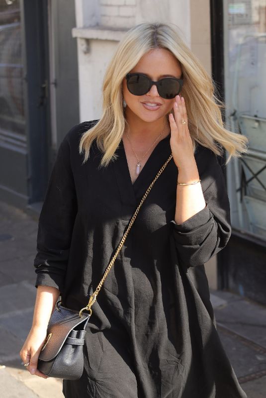 EMILY ATACK Out and About in London 06/08/2021