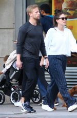 EMILY DIDONATO and Kyle Peterson Out with Their Dog in New York 05/31/2021