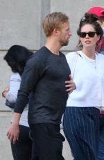 EMILY DIDONATO and Kyle Peterson Out with Their Dog in New York 05/31/2021