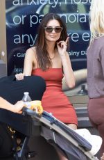 EMILY RATAJKOWSKI and Sebastian Bear-McClard Out with Their Baby on Father