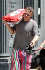 EMILY RATAJKOWSKI and Sebastian Bear McClard Out with Their Dog in New York 06/20/2021