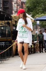 EMILY RATAJKOWSKI Out with Her Dog in New York 06/19/2021