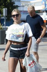 EMMA KROKDAL and Dolph Lundgren Out in Los Angeles 06/21/2021
