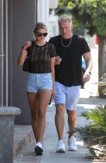 EMMA KROKDAL and Dolph Lundgren Shopping at Mel and Rose Wine, Spirits & Gifts in Los Angeles 06/03/2021