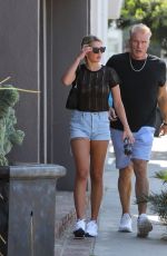 EMMA KROKDAL and Dolph Lundgren Shopping at Mel and Rose Wine, Spirits & Gifts in Los Angeles 06/03/2021