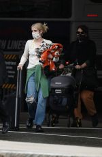 EMMA ROBERTS Arrives in Boston 06/01/2021