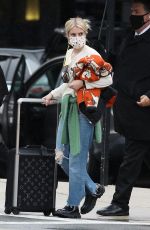 EMMA ROBERTS Arrives in Boston 06/01/2021