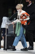 EMMA ROBERTS Arrives in Boston 06/01/2021