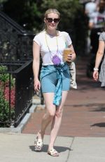 EMMA ROBERTS Out and About in Boston 06/07/2021