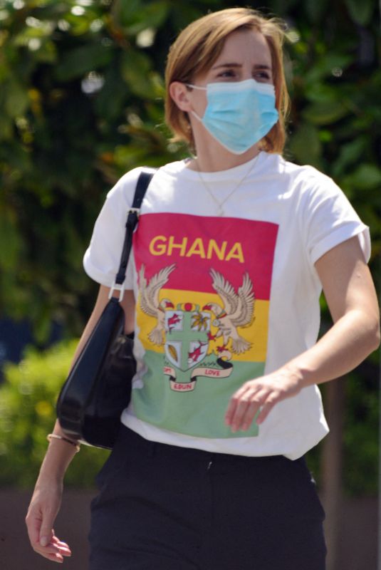 EMMA WATSON Out Shopping in West Hollywood 05/05/2021