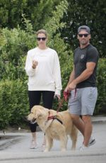 ERIN ANDREWS and Jarret Stoll Out with Their Dog in Los Angeles 06/28/2021