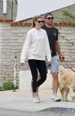 ERIN ANDREWS and Jarret Stoll Out with Their Dog in Los Angeles 06/28/2021