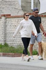 ERIN ANDREWS and Jarret Stoll Out with Their Dog in Los Angeles 06/28/2021
