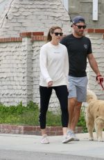 ERIN ANDREWS and Jarret Stoll Out with Their Dog in Los Angeles 06/28/2021