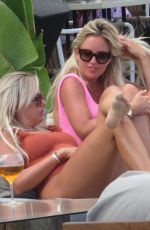 ESTER and ANNE VEDDER in Bikinis at a Beach in Marbella 06/06/2021
