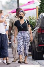 EVA MENDES Out in Chantilly 06/16/2021