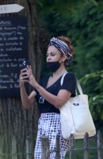 EVA MENDES Out in Chantilly 06/16/2021