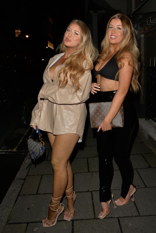 EVE and JESS GALE at Novikov in London 06/28/2021