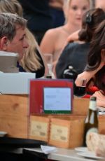 FAMKE JANSSEN at a Dinner at Bar Pitti in New York 06/23/2021