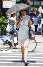 FAMKE JANSSEN Out and About in New York 06/29/2021