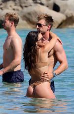 FAYE BROOKES in Bikini at a Beach in Greece 06/18/2021