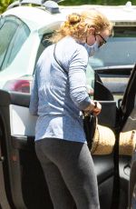FELICITY HUFFMAN Out wit Her Dogs in Los Angeles 05/31/2021