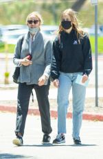 FELICITY HUFFMAN Out with Her Daughter SOPHIA GRACE MACY in Los Angeles 06/11/2021