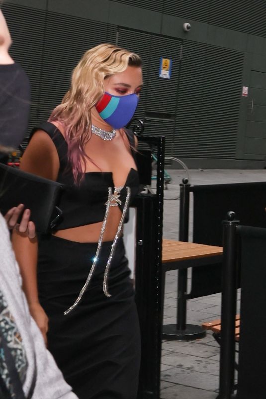 FLORENCE PUGH Arrives at Black Widow Premiere in London 06/29/2021
