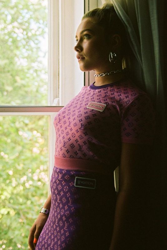 FLORENCE PUGH at a Photoshoot, June 2021