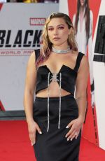 FLORENCE PUGH at Black Widow Premiere in London 06/29/2021